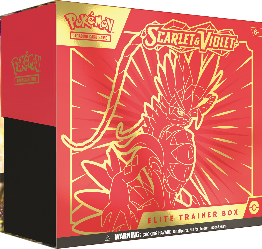 Scarlet & Violet - Elite Trainer Box (Koraidon) | GrognardGamesBatavia