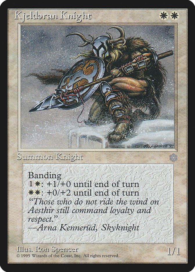 Kjeldoran Knight [Ice Age] | GrognardGamesBatavia