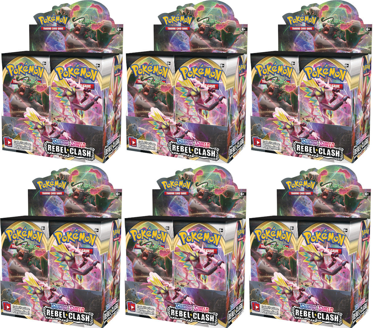 Sword & Shield: Rebel Clash - Booster Box Case | GrognardGamesBatavia