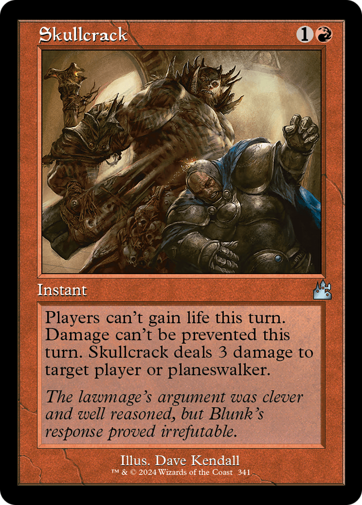 Skullcrack (Retro Frame) [Ravnica Remastered] | GrognardGamesBatavia