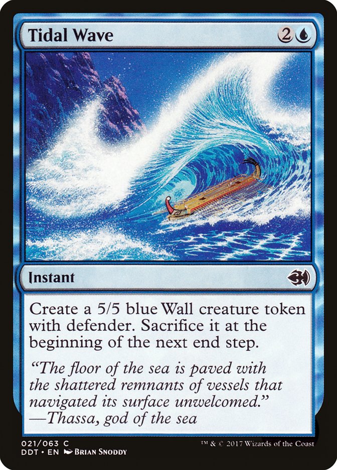 Tidal Wave [Duel Decks: Merfolk vs. Goblins] | GrognardGamesBatavia