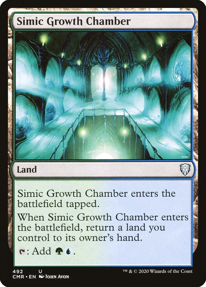 Simic Growth Chamber [Commander Legends] | GrognardGamesBatavia