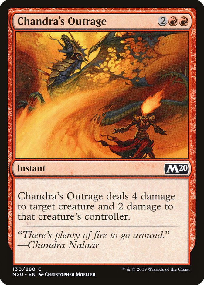 Chandra's Outrage [Core Set 2020] | GrognardGamesBatavia