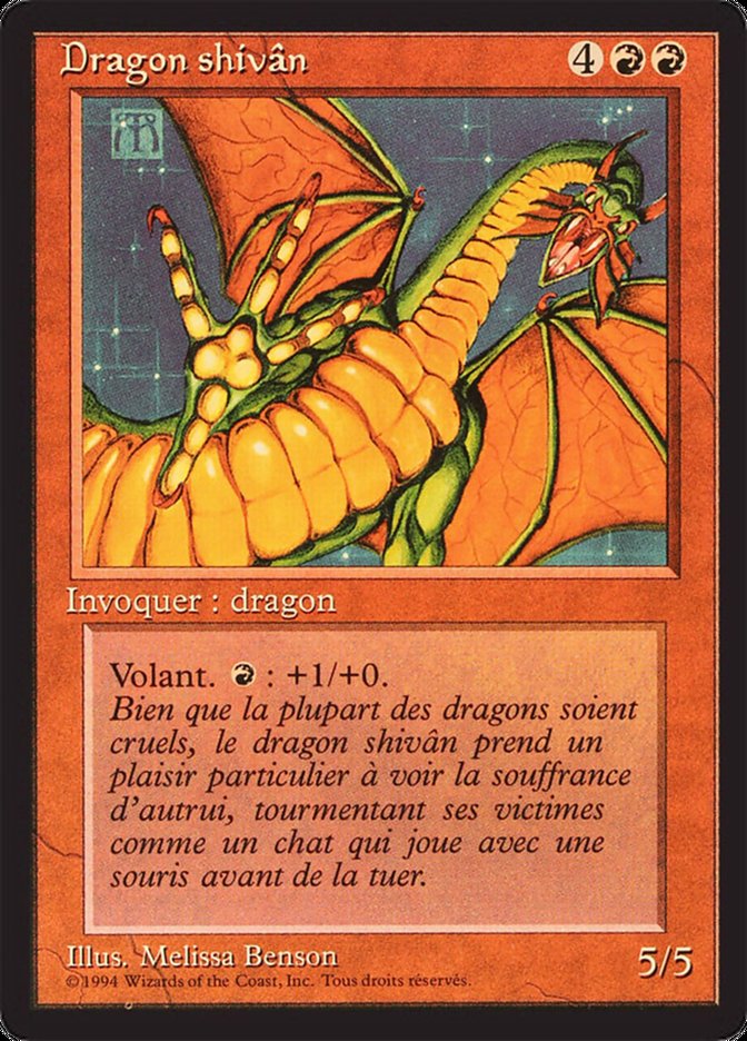 Shivan Dragon [Foreign Black Border] | GrognardGamesBatavia