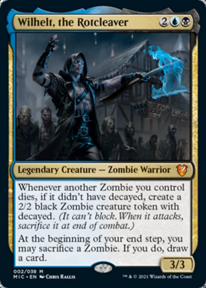 Wilhelt, the Rotcleaver (Display Commander) [Innistrad: Midnight Hunt Commander] | GrognardGamesBatavia