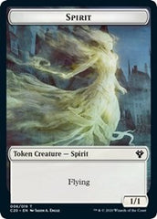 Spirit // Treasure Double-Sided Token [Commander 2020 Tokens] | GrognardGamesBatavia