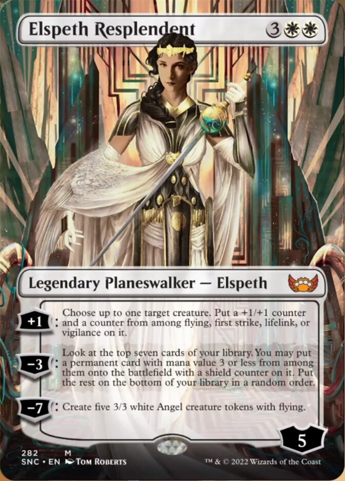 Elspeth Resplendent (Borderless) [Streets of New Capenna] | GrognardGamesBatavia