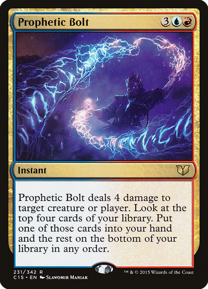 Prophetic Bolt [Commander 2015] | GrognardGamesBatavia