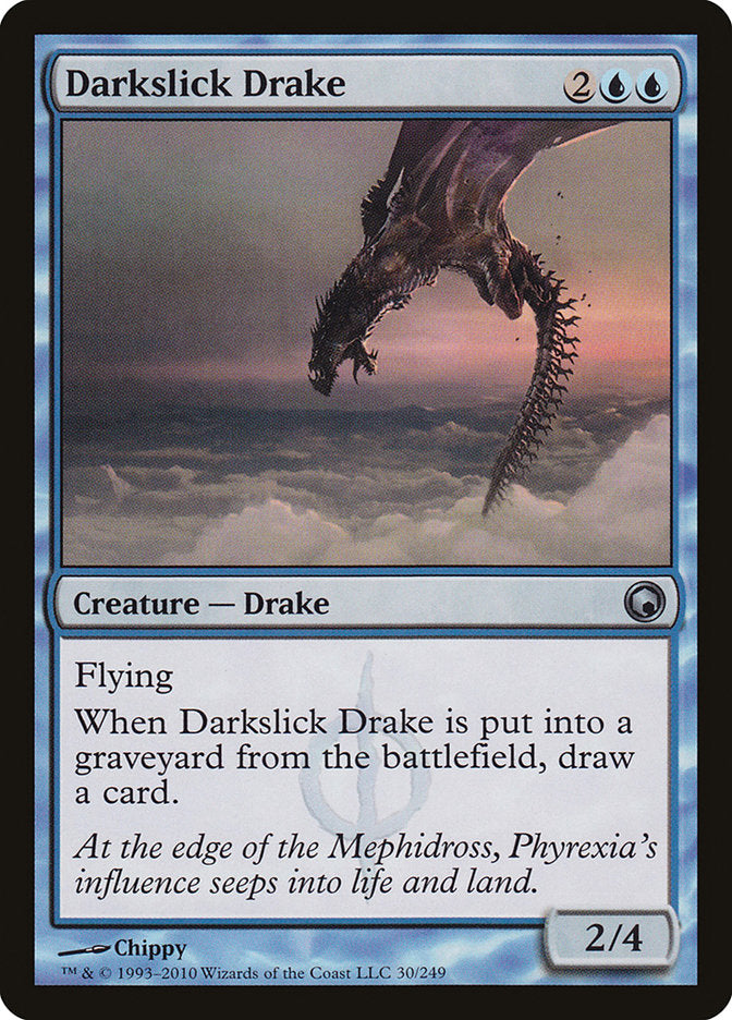 Darkslick Drake [Scars of Mirrodin] | GrognardGamesBatavia