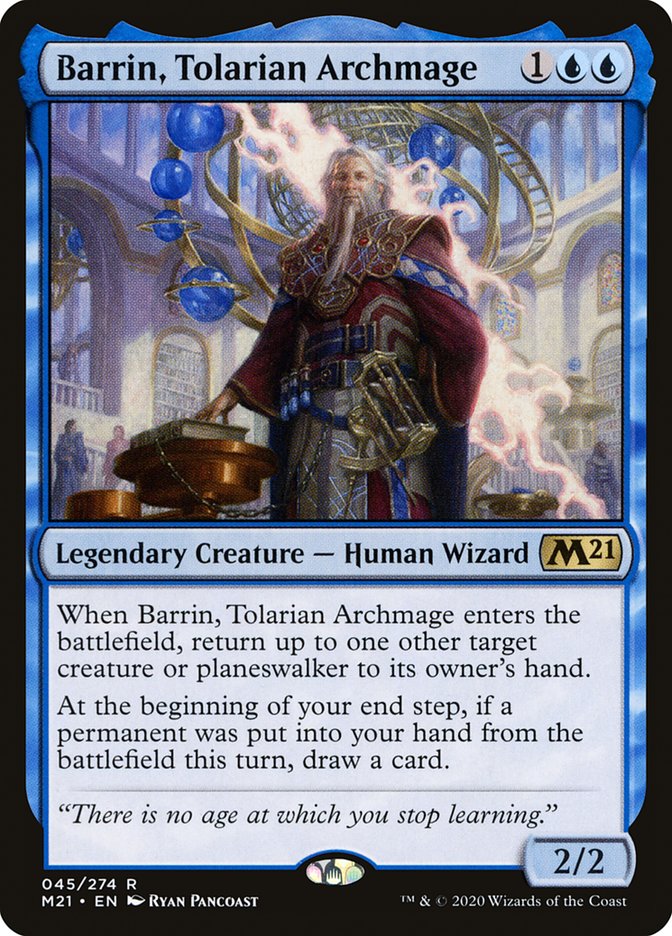 Barrin, Tolarian Archmage [Core Set 2021] | GrognardGamesBatavia