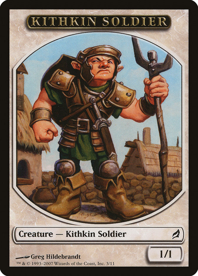 Kithkin Soldier Token [Lorwyn Tokens] | GrognardGamesBatavia