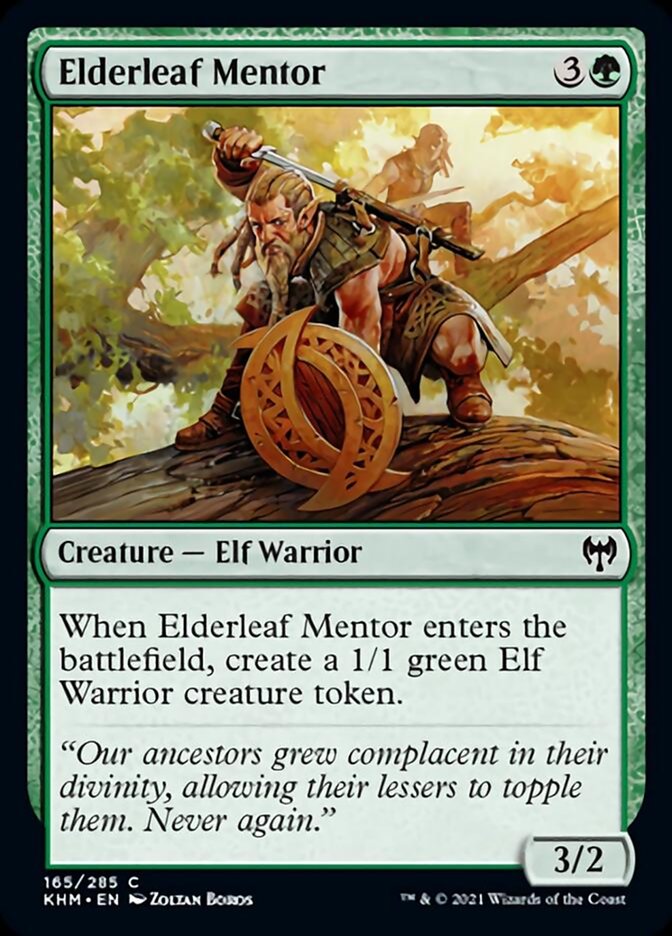 Elderleaf Mentor [Kaldheim] | GrognardGamesBatavia