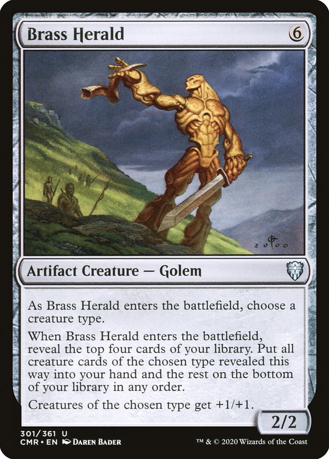 Brass Herald [Commander Legends] | GrognardGamesBatavia