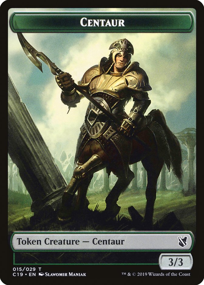 Centaur Token [Commander 2019 Tokens] | GrognardGamesBatavia