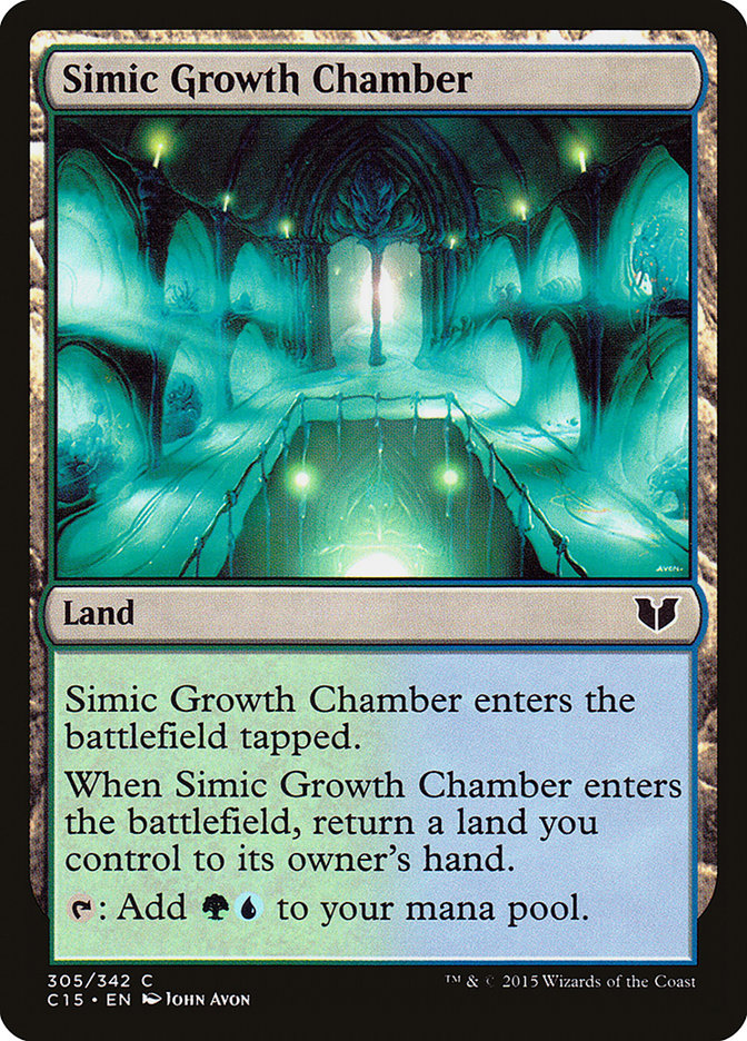 Simic Growth Chamber [Commander 2015] | GrognardGamesBatavia