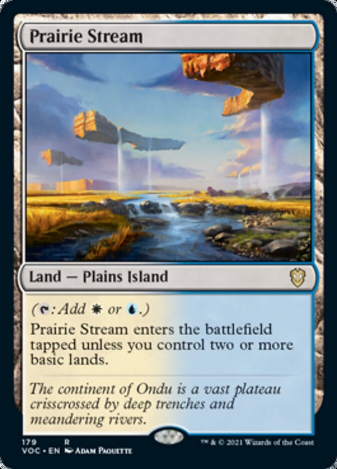 Prairie Stream [Innistrad: Crimson Vow Commander] | GrognardGamesBatavia