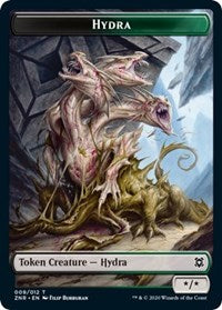 Hydra // Illusion Double-Sided Token [Zendikar Rising Tokens] | GrognardGamesBatavia