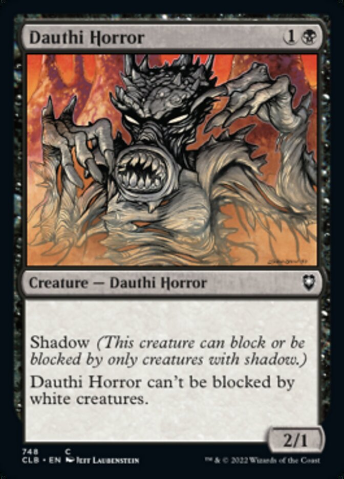 Dauthi Horror [Commander Legends: Battle for Baldur's Gate] | GrognardGamesBatavia