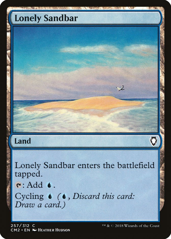 Lonely Sandbar [Commander Anthology Volume II] | GrognardGamesBatavia