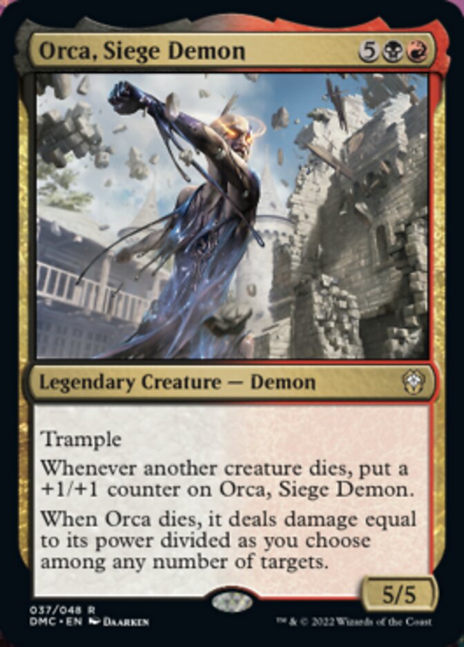 Orca, Siege Demon [Dominaria United Commander] | GrognardGamesBatavia