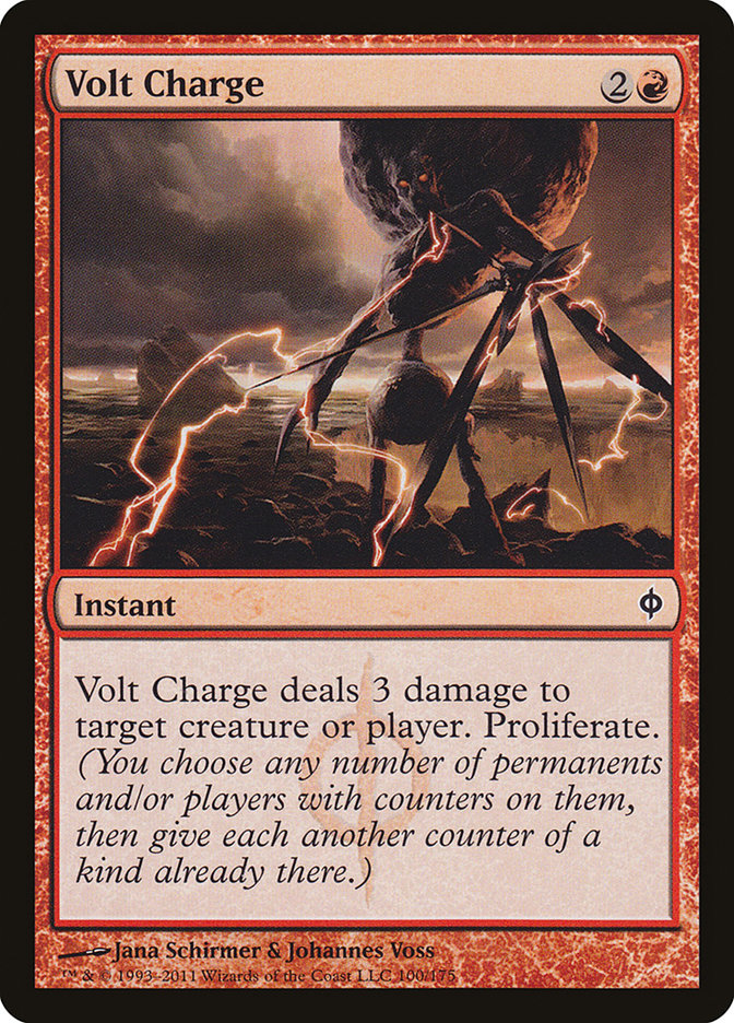 Volt Charge [New Phyrexia] | GrognardGamesBatavia