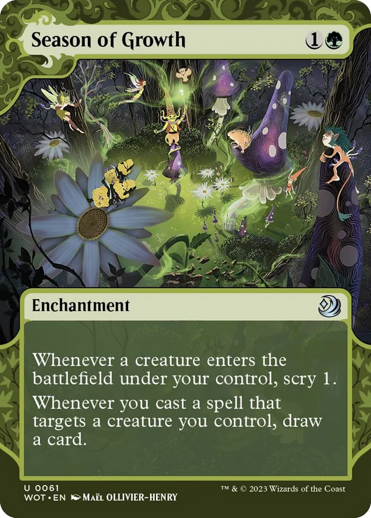 Season of Growth [Wilds of Eldraine: Enchanting Tales] | GrognardGamesBatavia