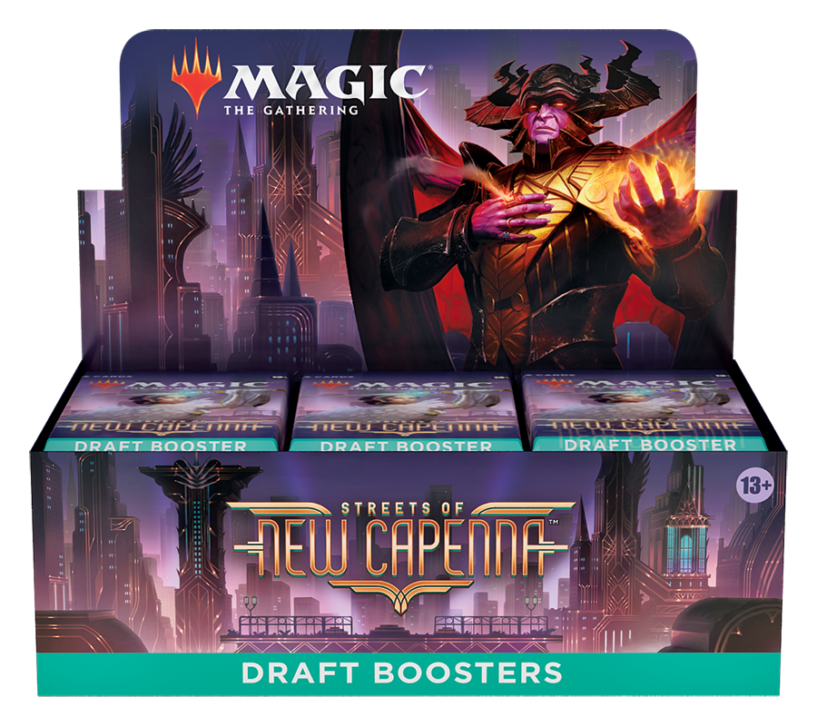 Streets of New Capenna - Draft Booster Display | GrognardGamesBatavia