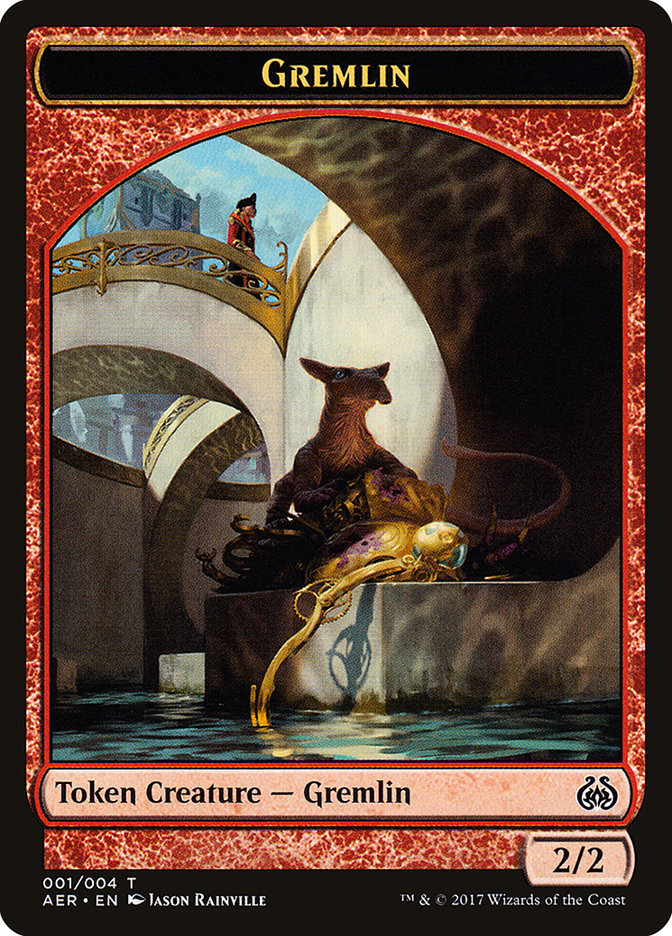 Gremlin Token [Aether Revolt Tokens] | GrognardGamesBatavia