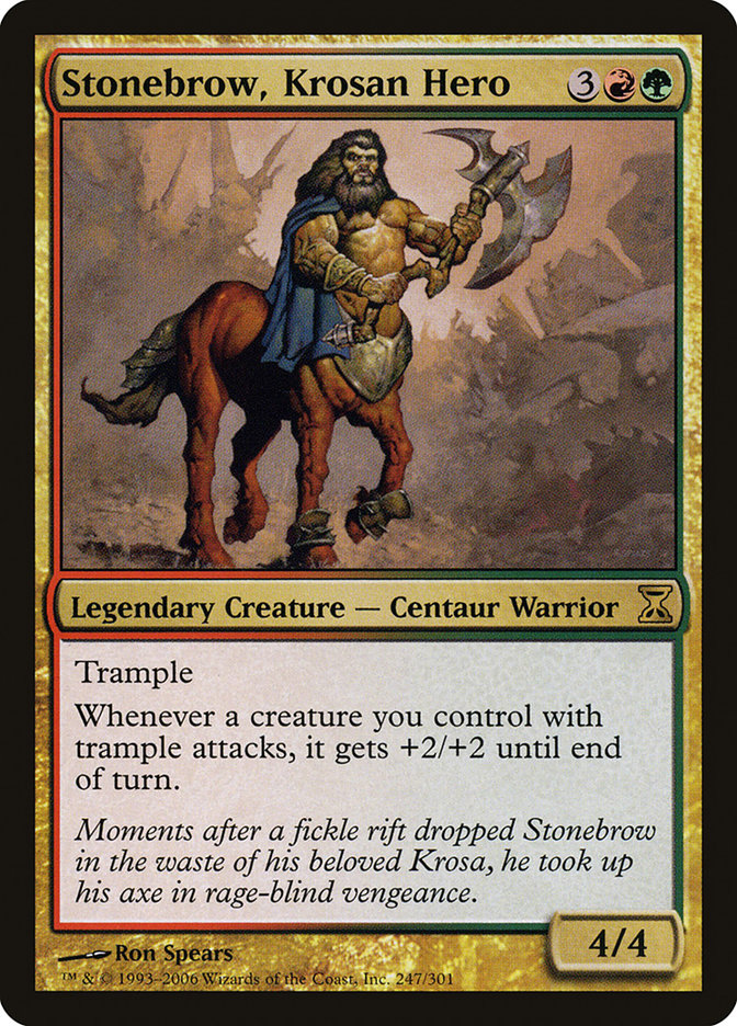 Stonebrow, Krosan Hero [Time Spiral] | GrognardGamesBatavia