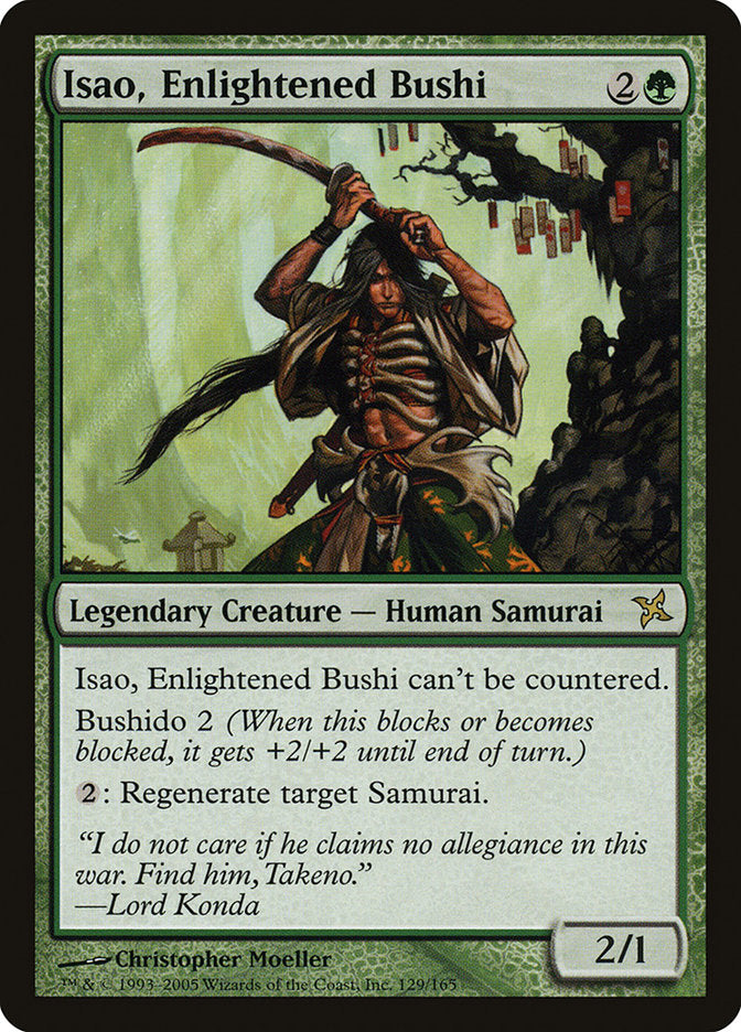 Isao, Enlightened Bushi [Betrayers of Kamigawa] | GrognardGamesBatavia