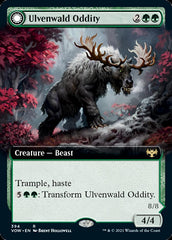 Ulvenwald Oddity // Ulvenwald Behemoth (Extended Art) [Innistrad: Crimson Vow] | GrognardGamesBatavia