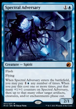 Spectral Adversary (Promo Pack) [Innistrad: Midnight Hunt Promos] | GrognardGamesBatavia