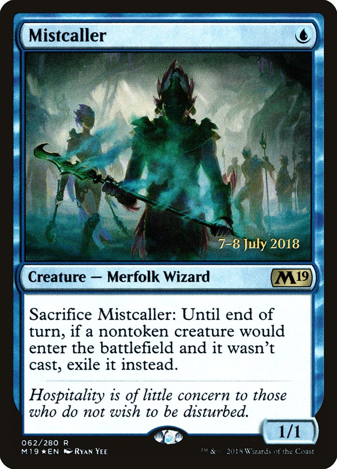 Mistcaller [Core Set 2019 Prerelease Promos] | GrognardGamesBatavia