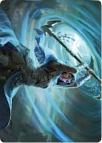 Sea Gate Stormcaller Art Card [Zendikar Rising Art Series] | GrognardGamesBatavia