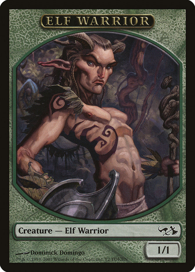 Elf Warrior Token [Duel Decks: Elves vs. Goblins Tokens] | GrognardGamesBatavia