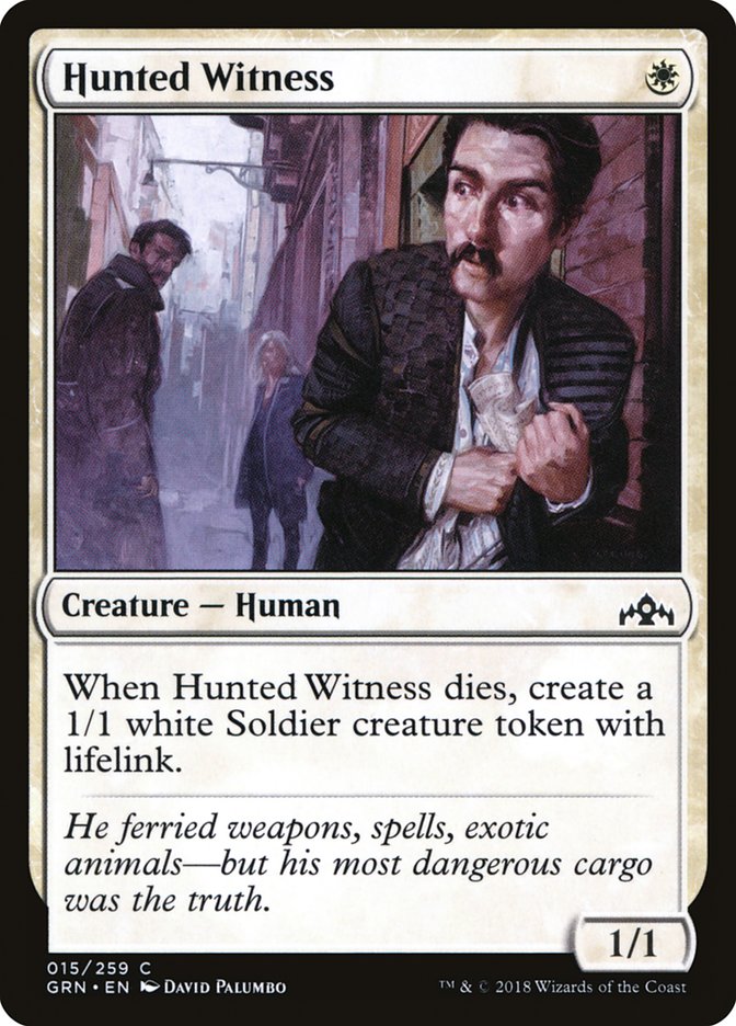 Hunted Witness [Guilds of Ravnica] | GrognardGamesBatavia