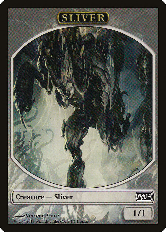 Sliver Token [League Tokens 2013] | GrognardGamesBatavia