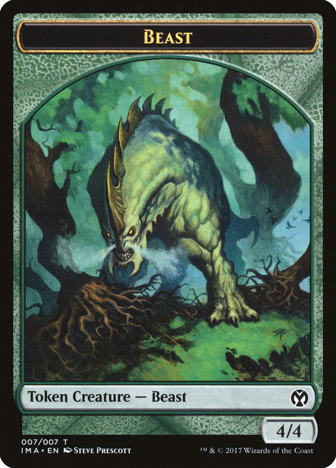 Beast Token [Iconic Masters Tokens] | GrognardGamesBatavia