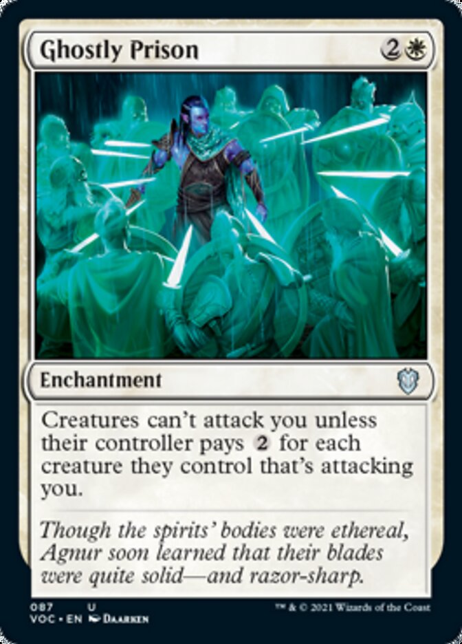 Ghostly Prison [Innistrad: Crimson Vow Commander] | GrognardGamesBatavia