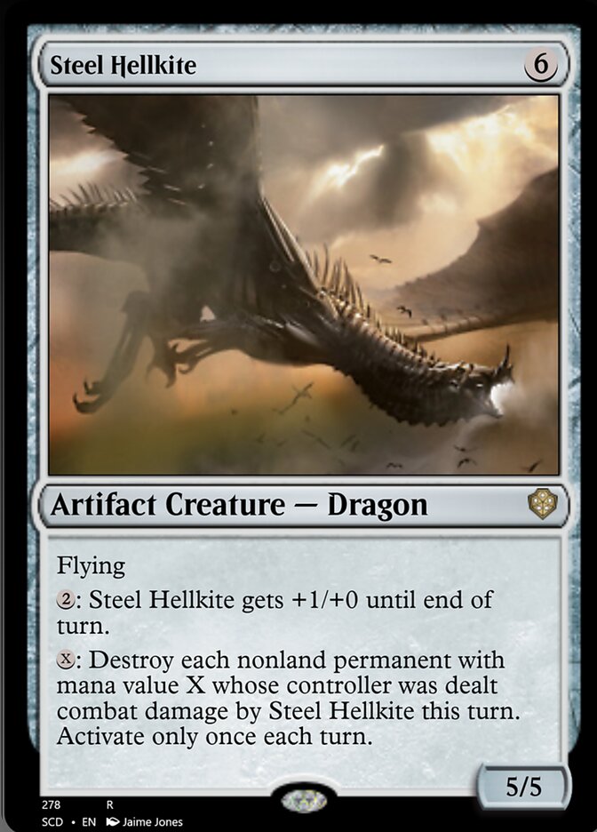 Steel Hellkite [Starter Commander Decks] | GrognardGamesBatavia