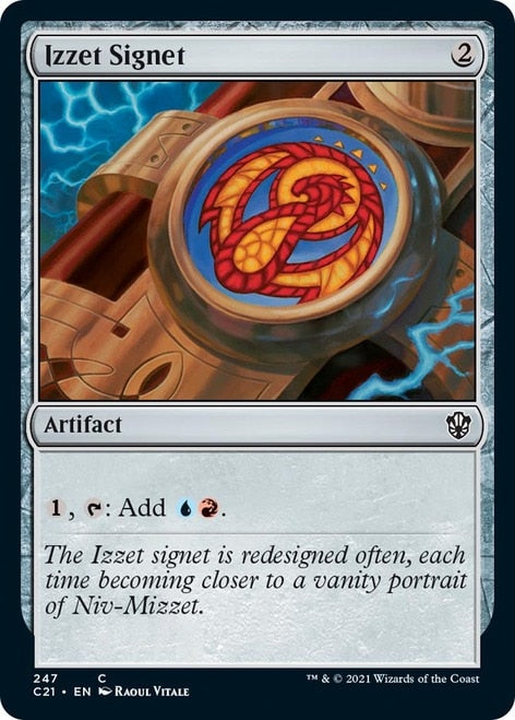 Izzet Signet [Commander 2021] | GrognardGamesBatavia