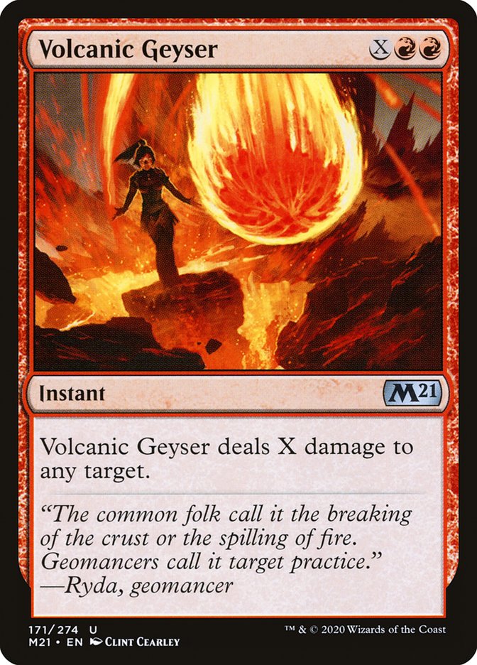 Volcanic Geyser [Core Set 2021] | GrognardGamesBatavia