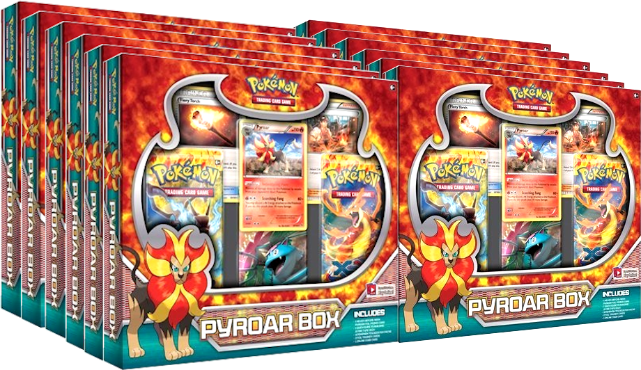 XY: Flashfire - Pyroar Box Case | GrognardGamesBatavia