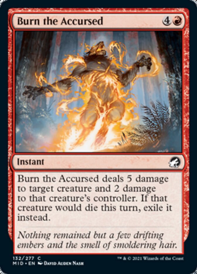 Burn the Accursed [Innistrad: Midnight Hunt] | GrognardGamesBatavia