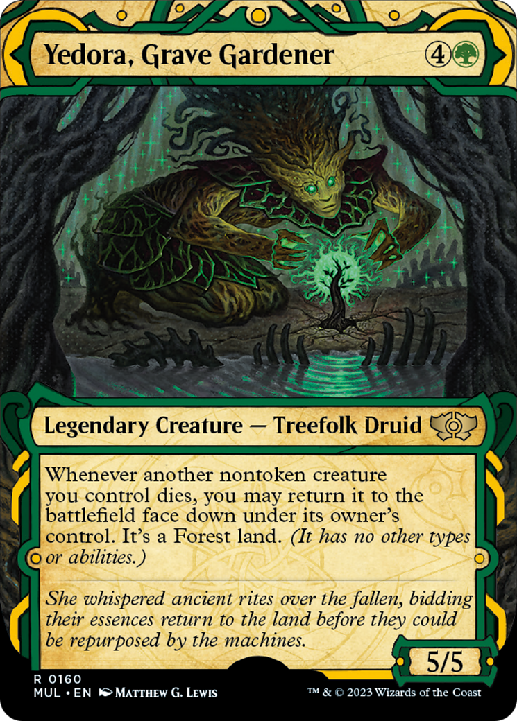 Yedora, Grave Gardener (Halo Foil) [Multiverse Legends] | GrognardGamesBatavia