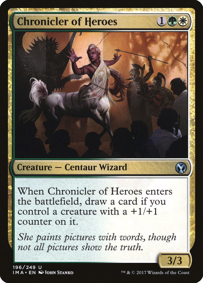 Chronicler of Heroes [Iconic Masters] | GrognardGamesBatavia