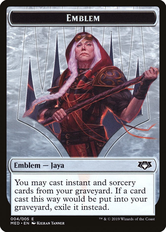 Jaya Ballard Emblem [Mythic Edition Tokens] | GrognardGamesBatavia