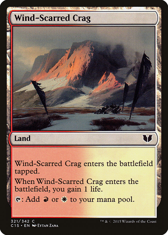 Wind-Scarred Crag [Commander 2015] | GrognardGamesBatavia