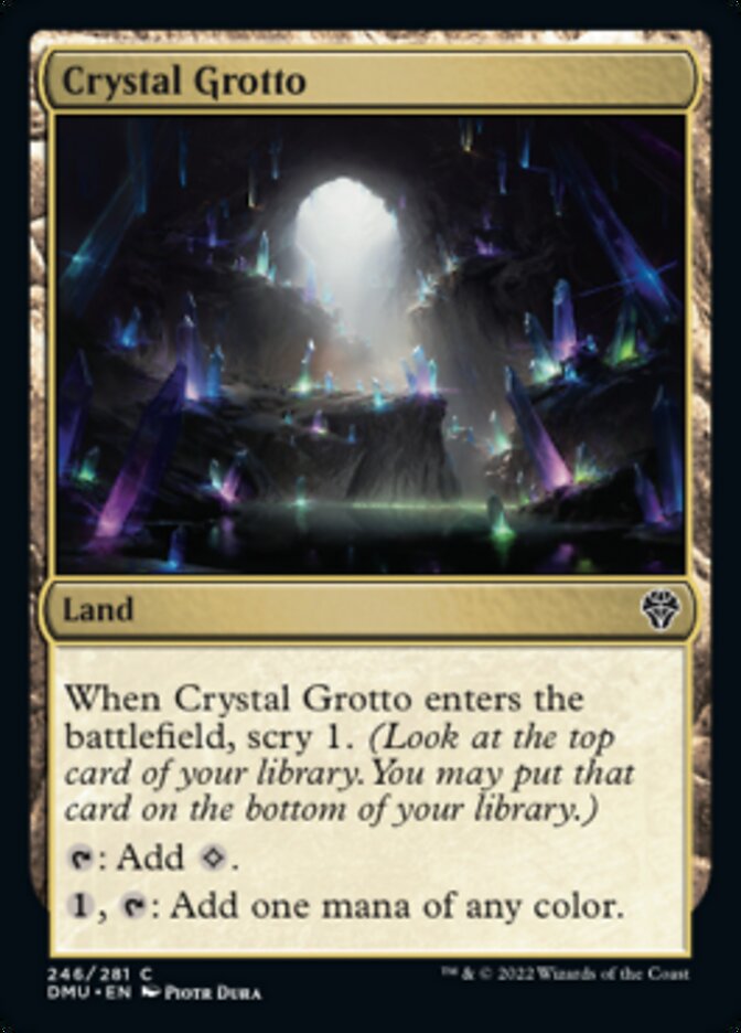 Crystal Grotto [Dominaria United] | GrognardGamesBatavia