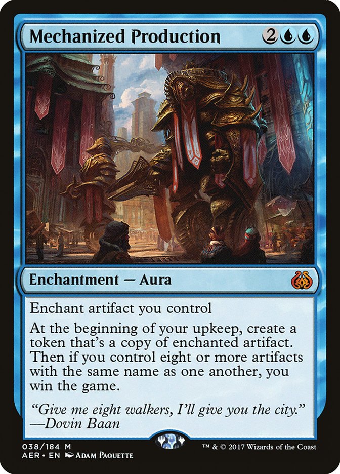 Mechanized Production [Aether Revolt] | GrognardGamesBatavia